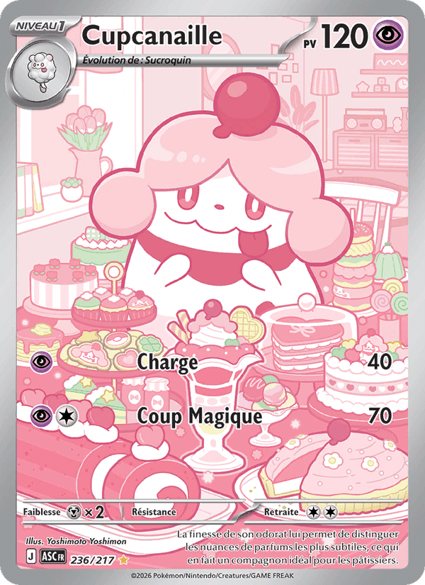 Cupcanaille, card 236 from Héros Transcendants
