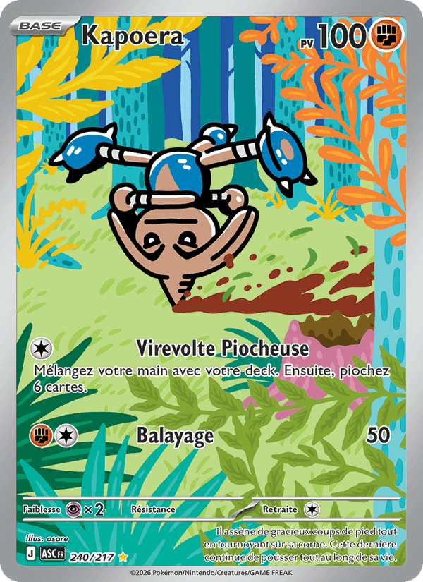 Kapoera, card 240 from Héros Transcendants