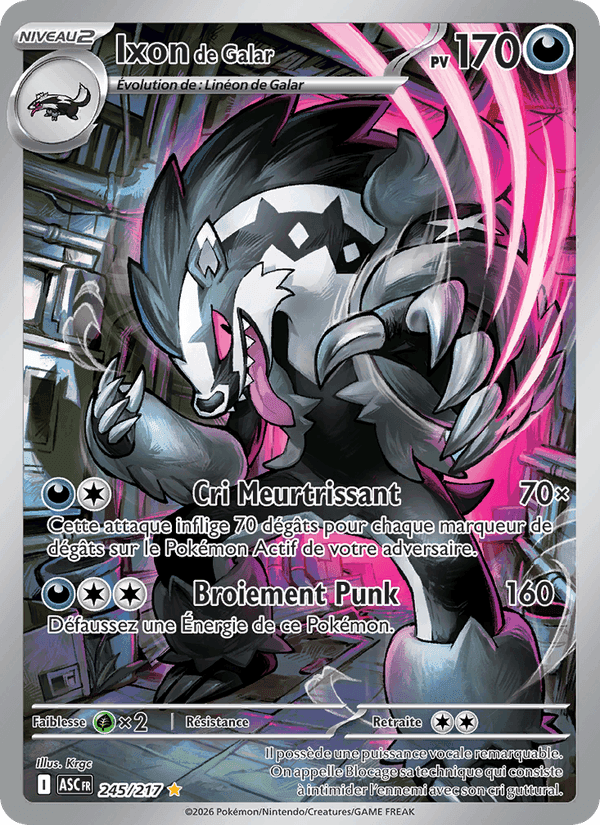 Ixon de Galar, carta 245 de Héros Transcendants