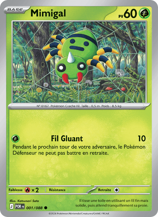 Mimigal, card 001 from Équilibre Parfait