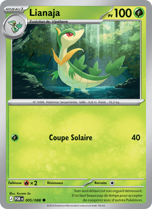 Lianaja, carta 005 di Équilibre Parfait