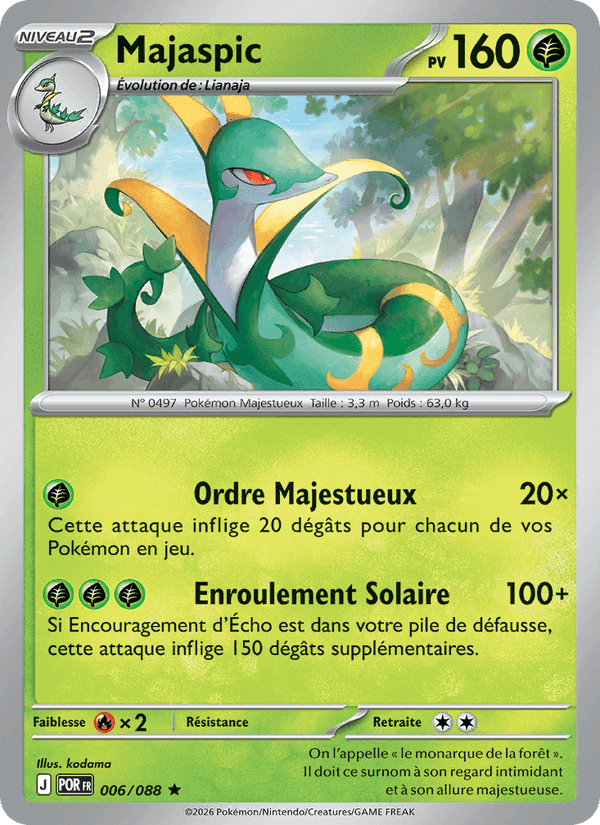 Majaspic, carte 006 de Équilibre Parfait