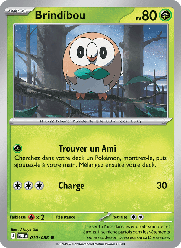 Brindibou, carte 010 de Équilibre Parfait