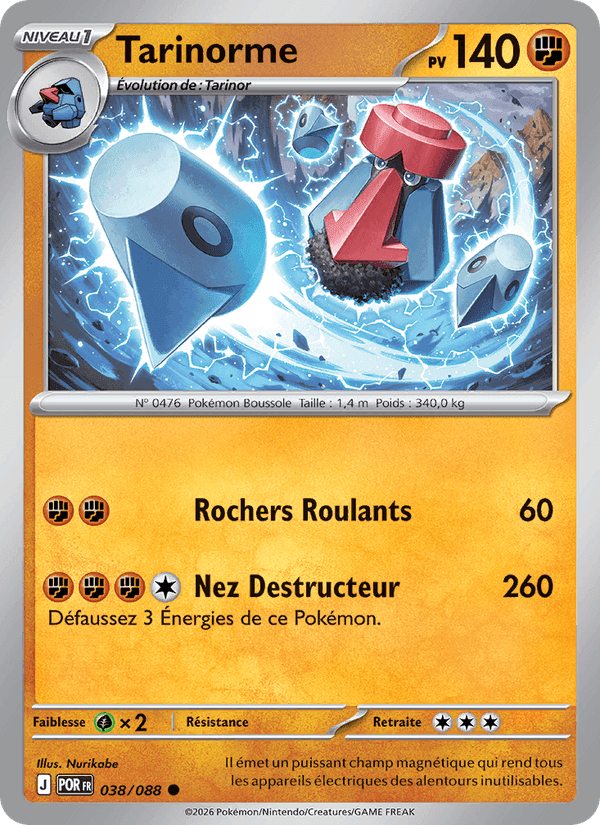 Tarinorme, carte 038 de Équilibre Parfait