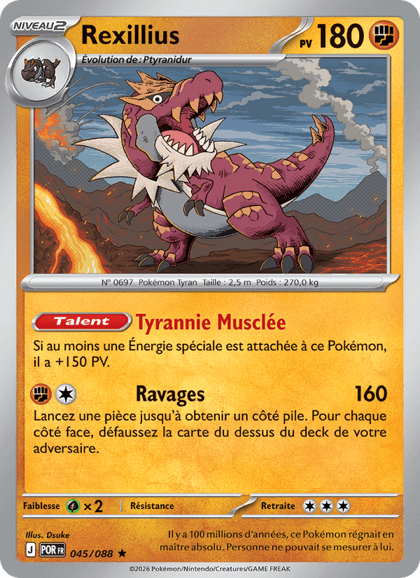 Rexillius, carte 045 de Équilibre Parfait
