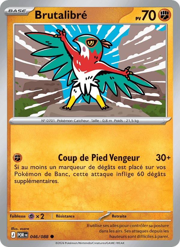 Brutalibré, carte 046 de Équilibre Parfait