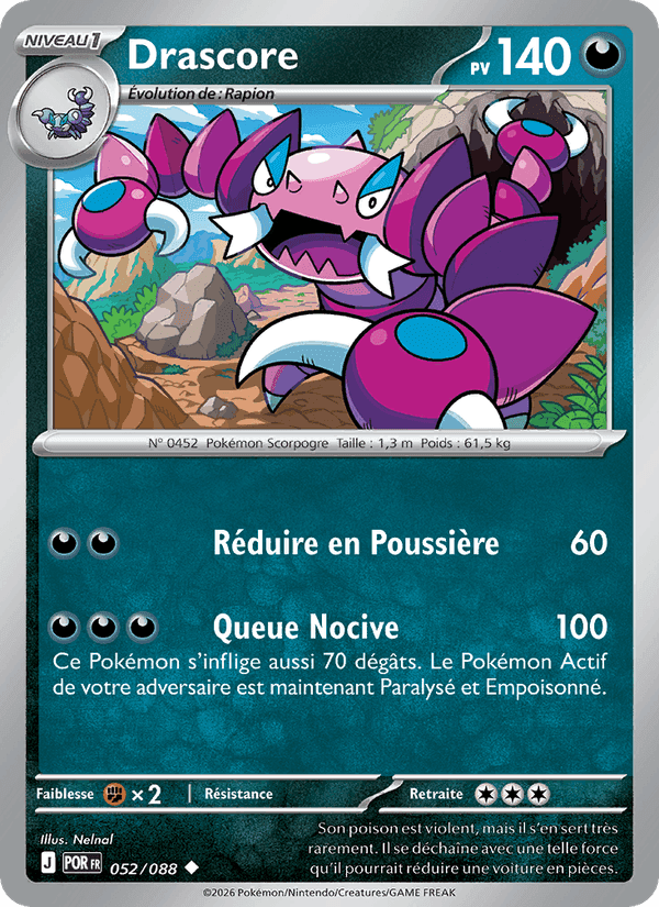 Drascore, carte 052 de Équilibre Parfait