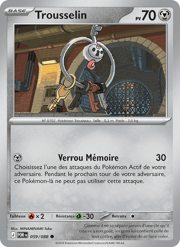 Trousselin, carta 059 di Équilibre Parfait