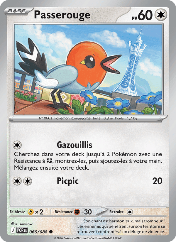 Passerouge, card 066 from Équilibre Parfait