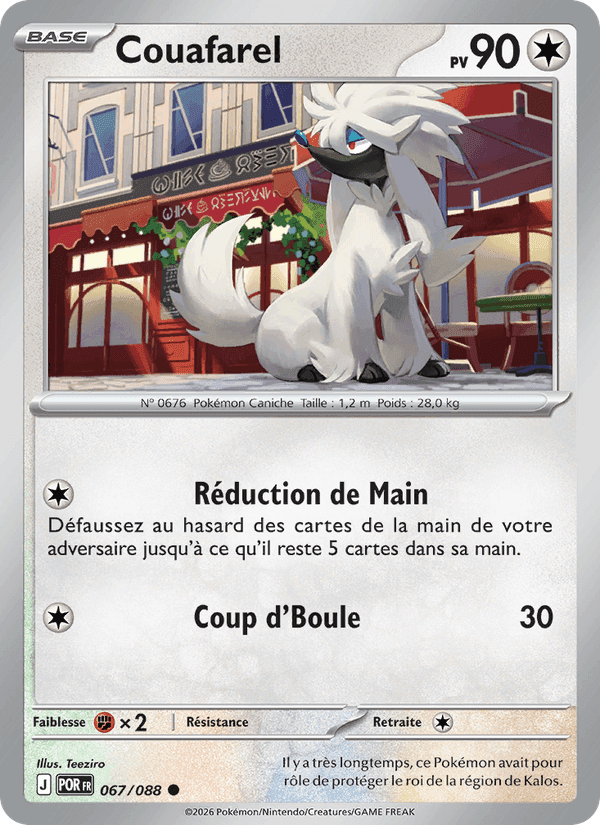 Couafarel, carte 067 de Équilibre Parfait