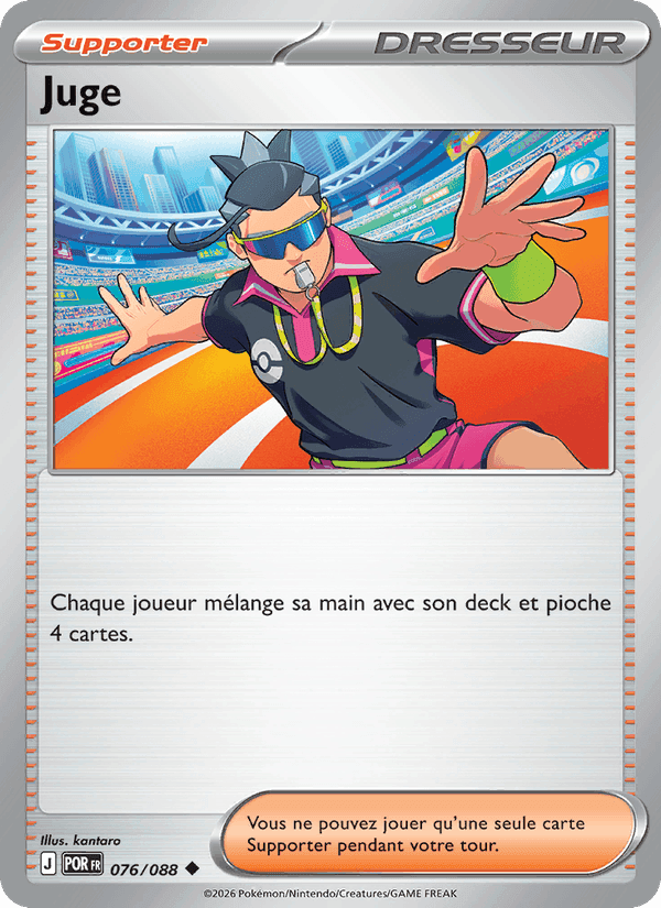 Juge, carte 076 de Équilibre Parfait