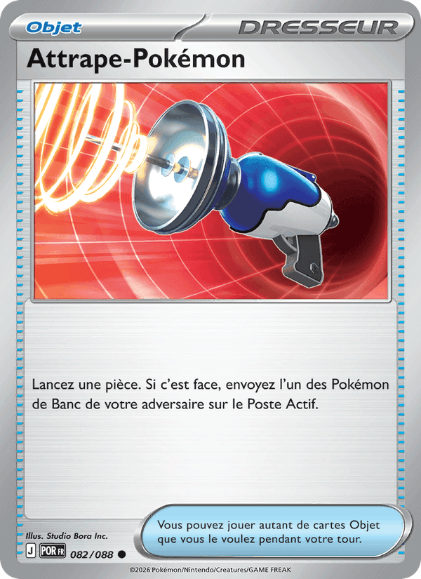Attrape-Pokémon, card 082 from Équilibre Parfait