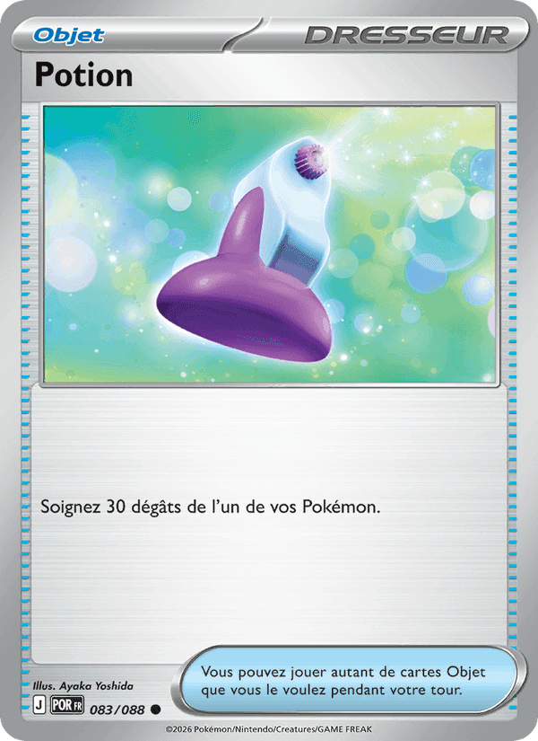 Potion, carte 083 de Équilibre Parfait