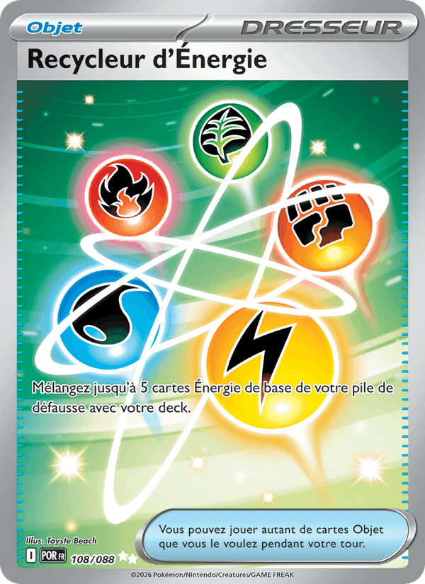 Recycleur d'Énergie, carte 108 de Équilibre Parfait
