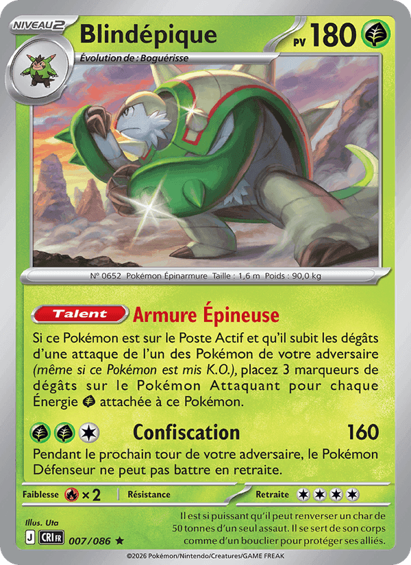 Blindépique, carte 007 de Chaos Ascendant