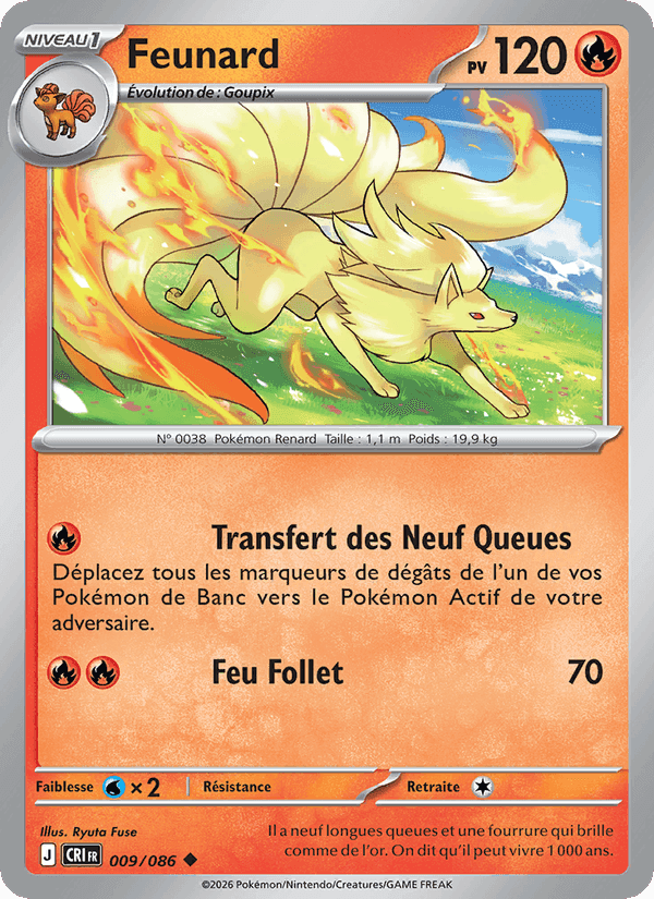 Feunard, carte 009 de Chaos Ascendant