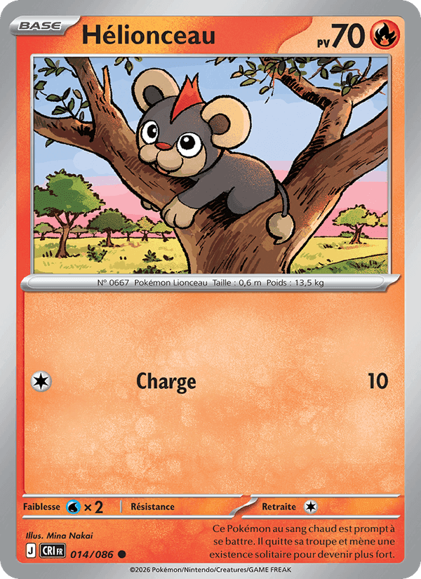 Hélionceau, carte 014 de Chaos Ascendant