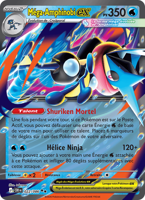 Méga-Amphinobi-ex, carte 022 de Chaos Ascendant