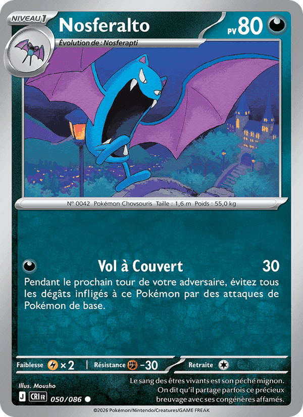 Nosferalto, carte 050 de Chaos Ascendant