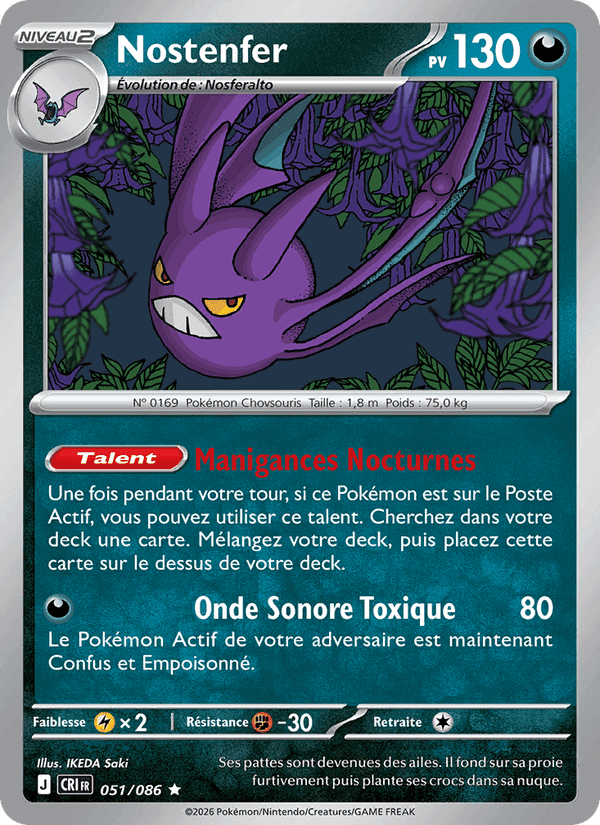 Nostenfer, carte 051 de Chaos Ascendant