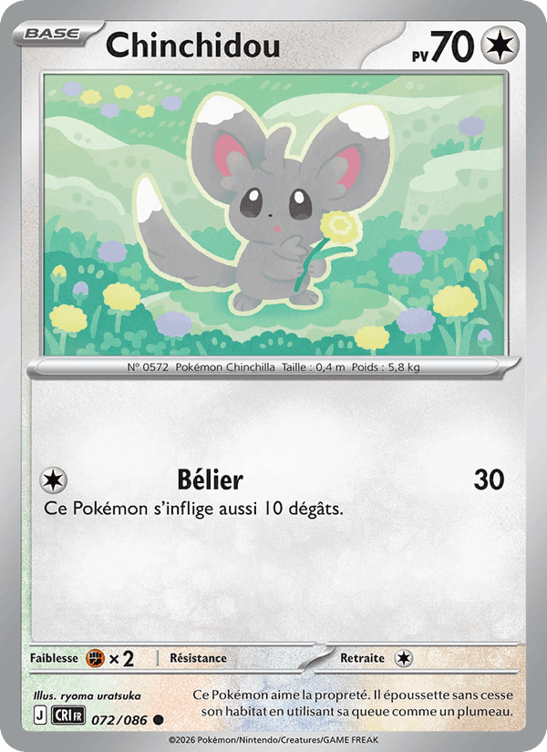 Chinchidou, card 072 from Chaos Ascendant