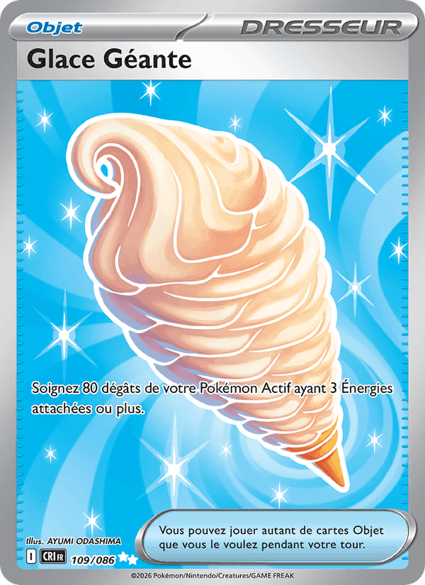 Glace Géante, carte 109 de Chaos Ascendant