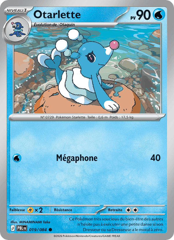 Otarlette, card 019 from Nuit Noire