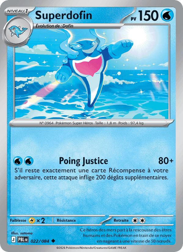 Superdofin, card 022 from Nuit Noire
