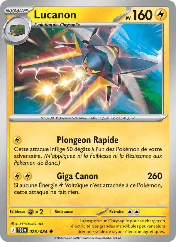 Lucanon, card 026 from Nuit Noire