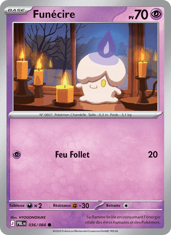 Funécire, card 036 from Nuit Noire