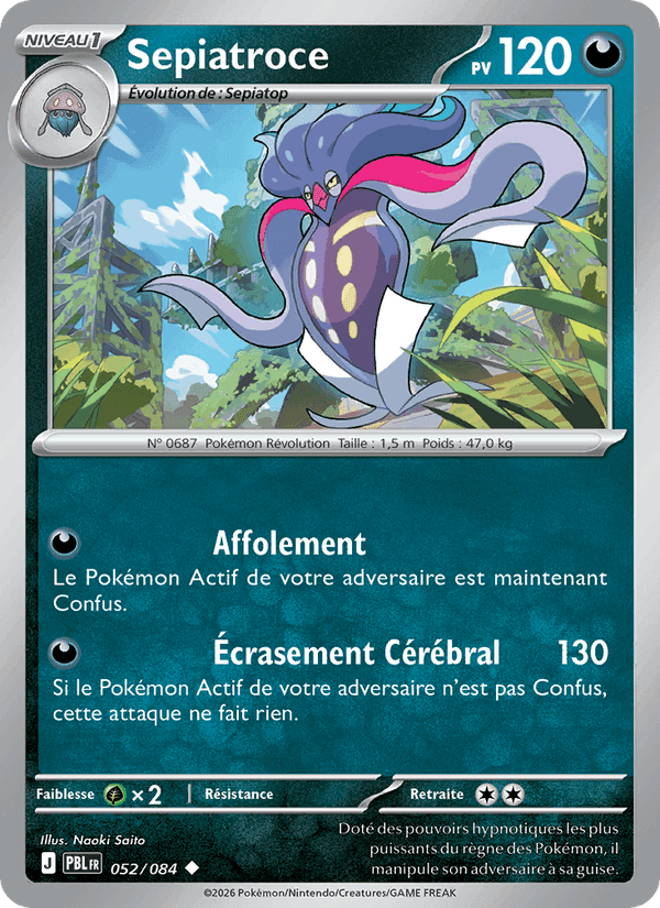 Sepiatroce, card 052 from Nuit Noire