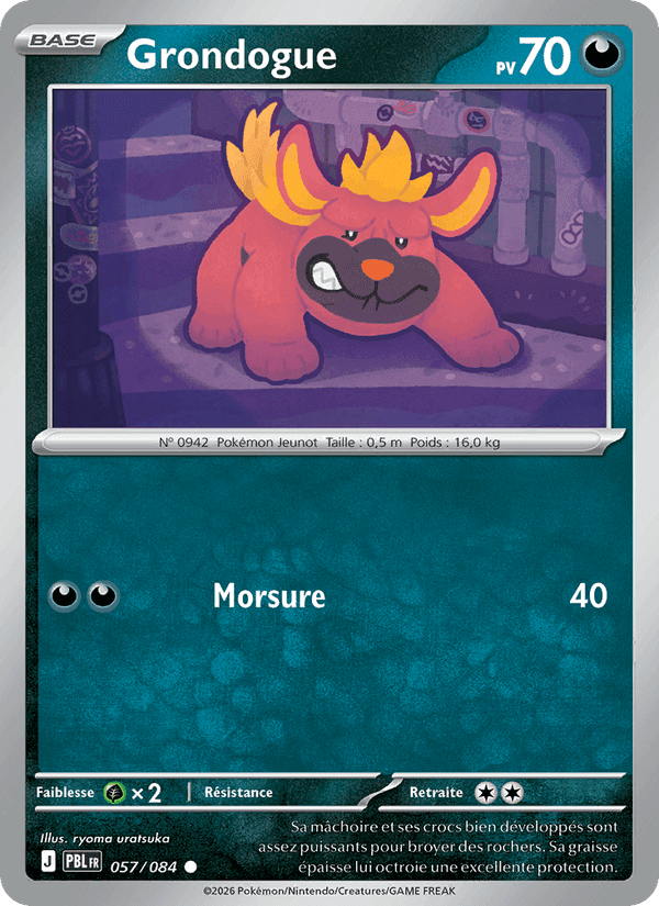 Grondogue, card 057 from Nuit Noire