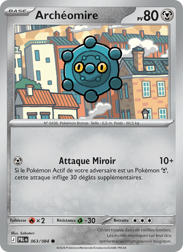 Archéomire, card 063 from Nuit Noire
