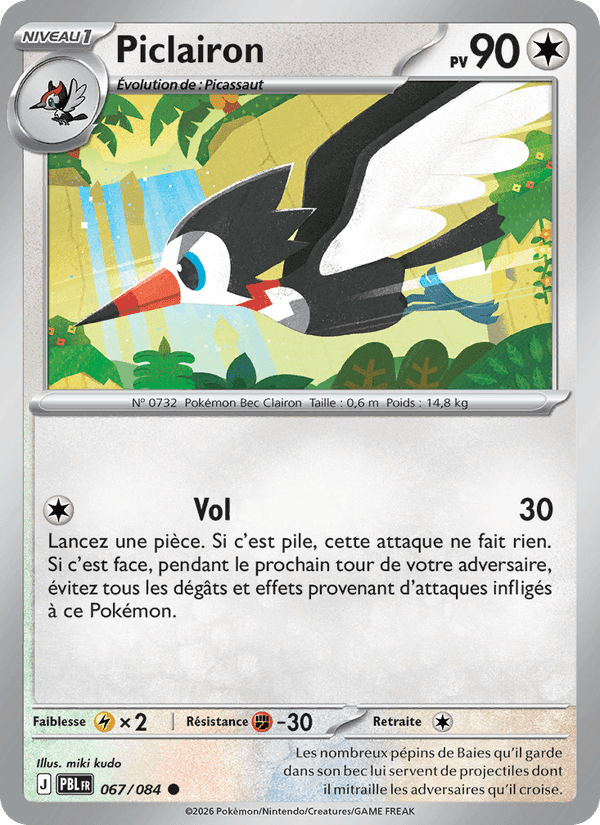 Piclairon, carte 067 de Nuit Noire