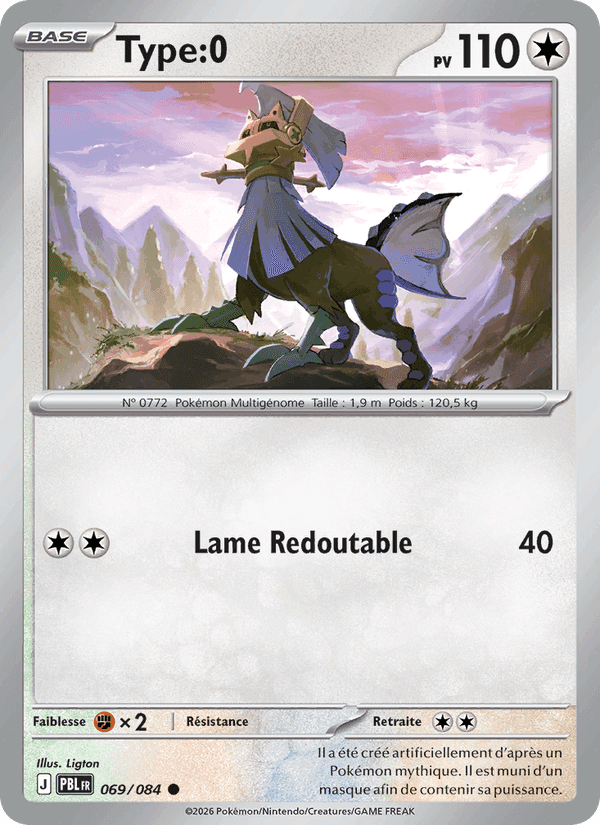 Type:0, carta 069 di Nuit Noire