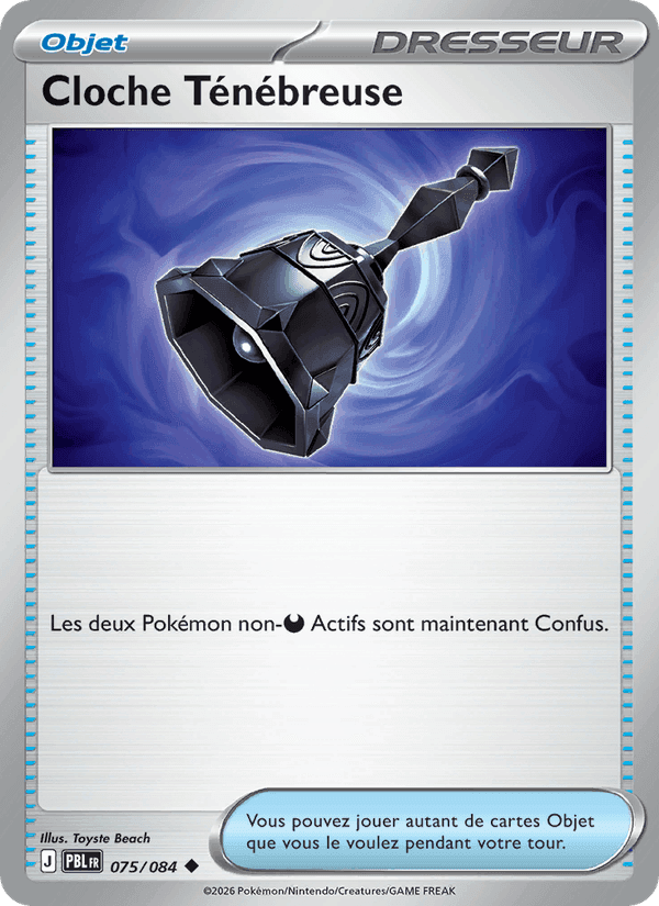Cloche Ténébreuse, card 075 from Nuit Noire