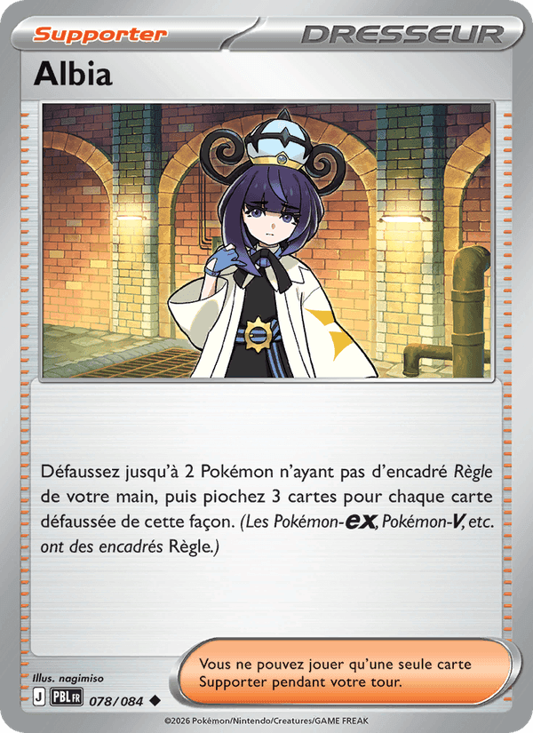 Albia, carte 078 de Nuit Noire