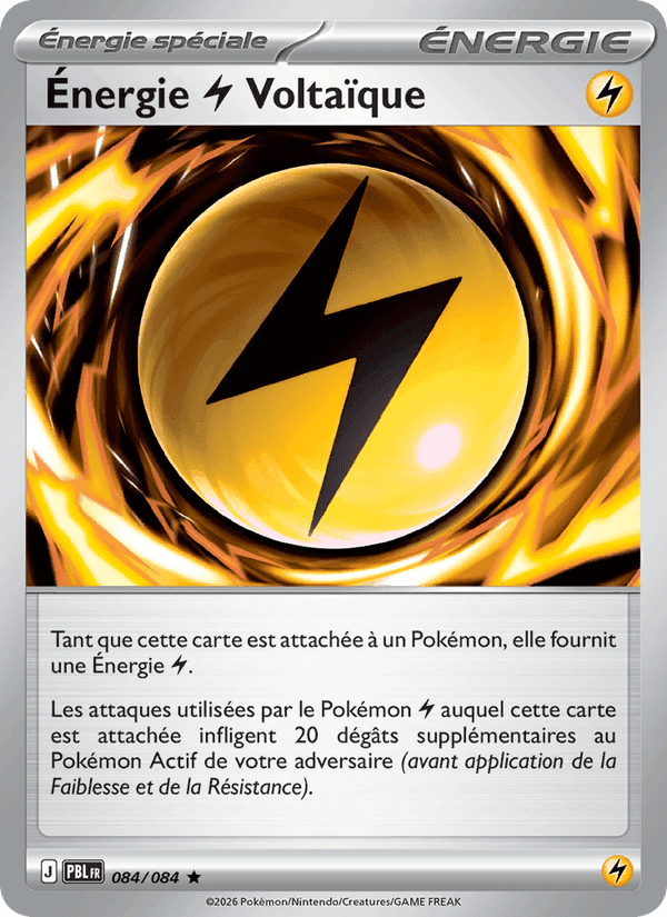 Énergie Lightning Voltaïque, card 084 from Nuit Noire
