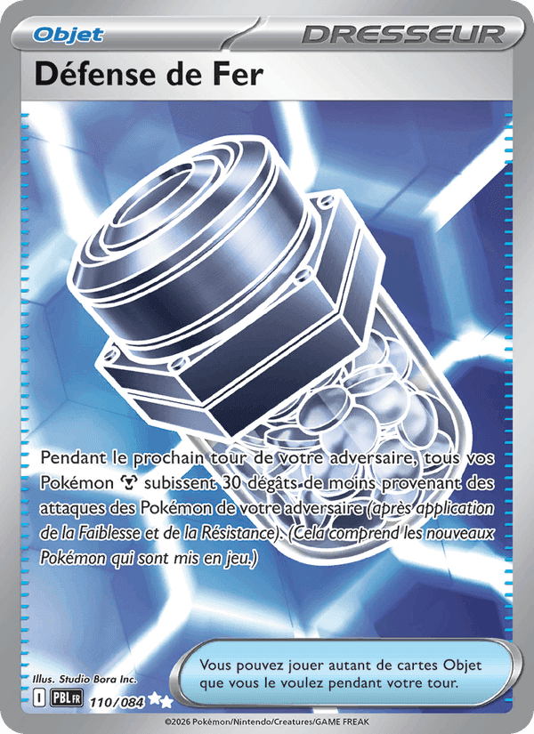 Défense de Fer, card 110 from Nuit Noire