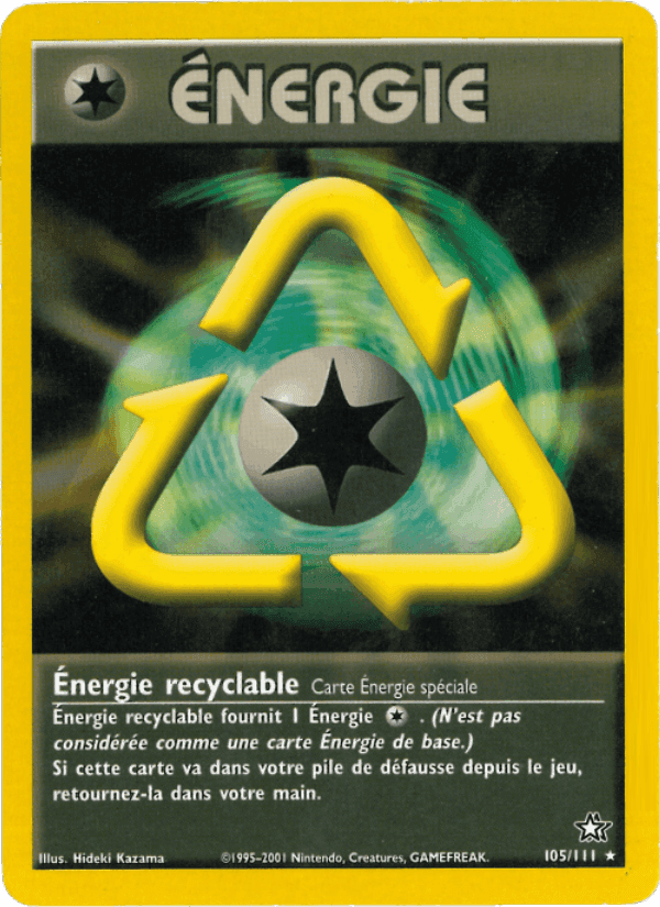Énergie recyclable, carte 105 de Neo Genesis