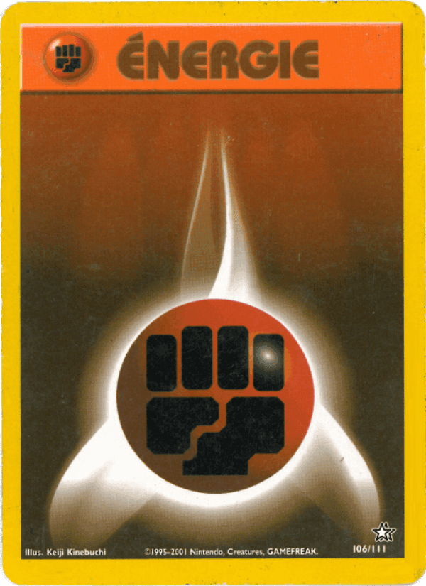 Énergie Combat, card 106 from Neo Genesis