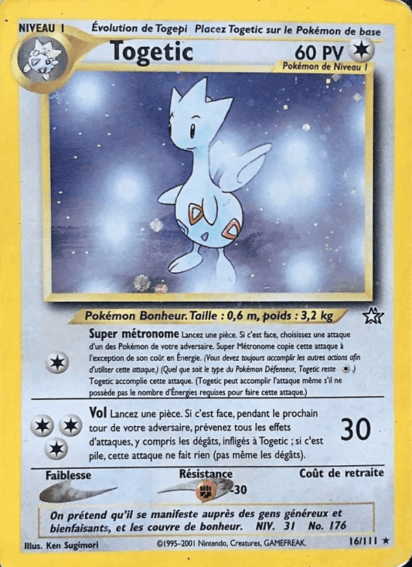 Togetic, carte 16 de Neo Genesis