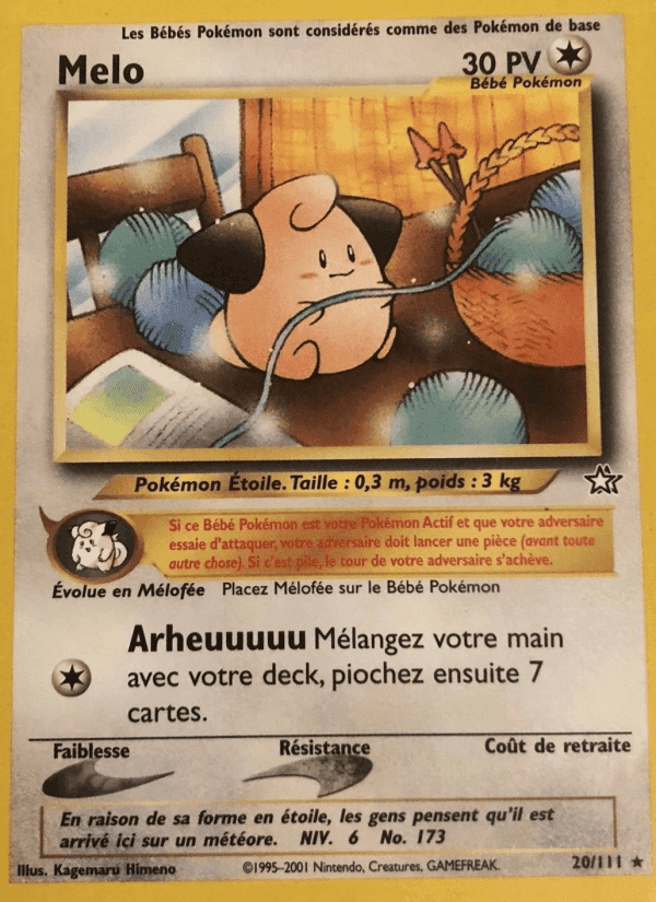Mélo, carte 20 de Neo Genesis