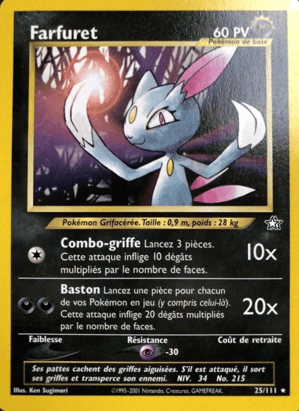 Farfuret, carte 25 de Neo Genesis