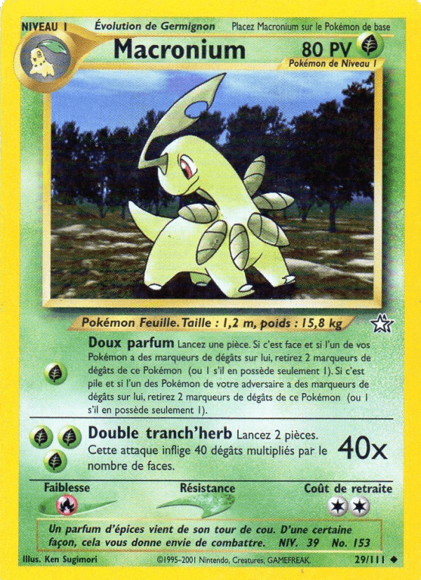 Macronium, carta 29 de Neo Genesis