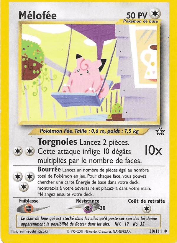 Mélofée, carte 30 de Neo Genesis