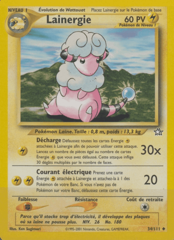 Lainergie, carta 34 de Neo Genesis