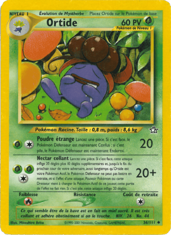 Ortide, carte 36 de Neo Genesis