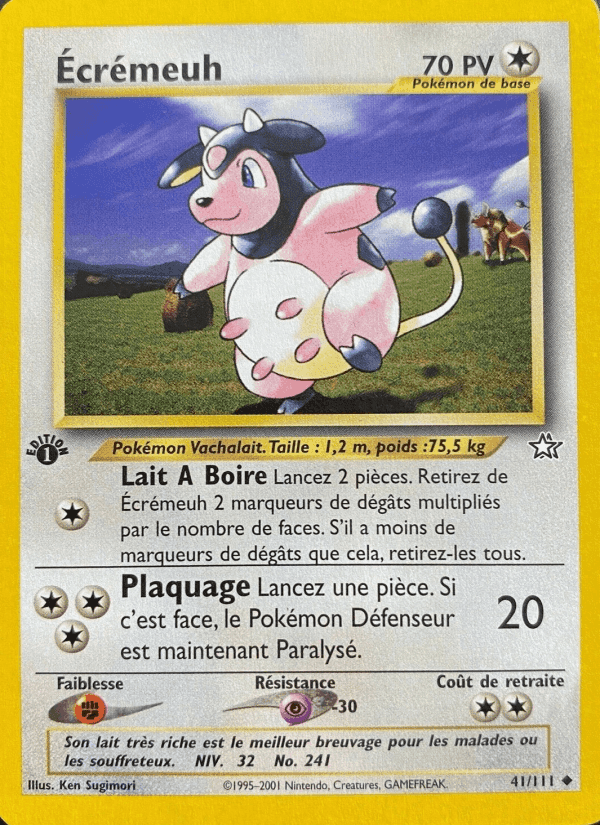 Écrémeuh, carte 41 de Neo Genesis