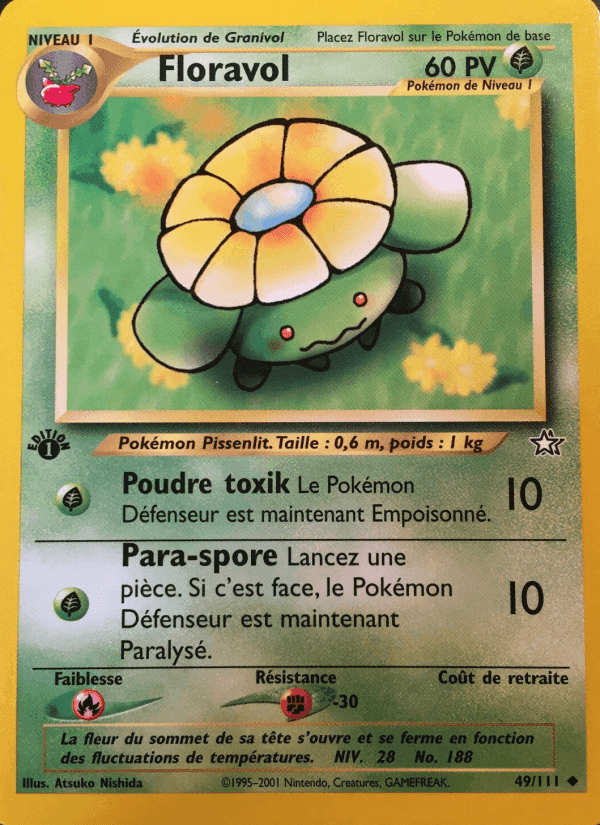 Floravol, carta 49 de Neo Genesis